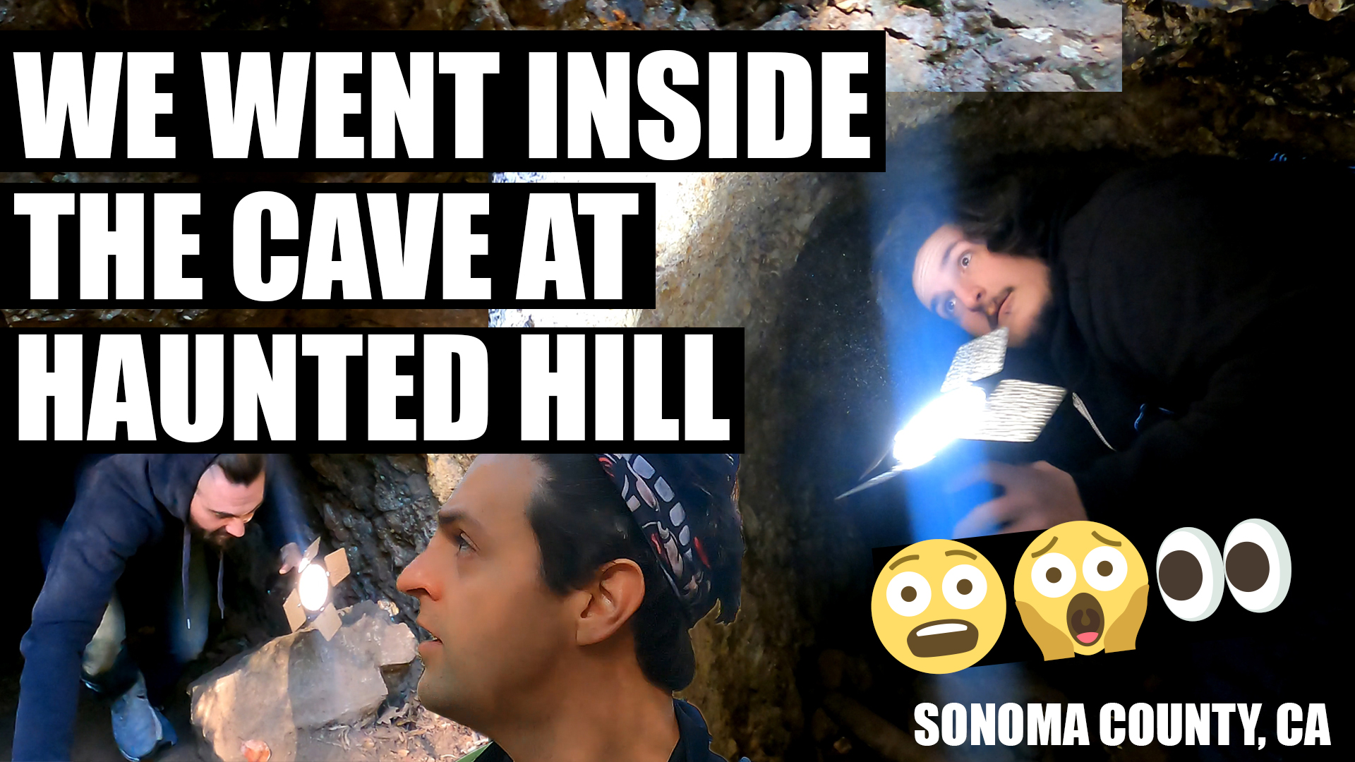 We Went Inside the Cave at Haunted Hill 👻 | Porterfield Creek | Cloverdale, CA