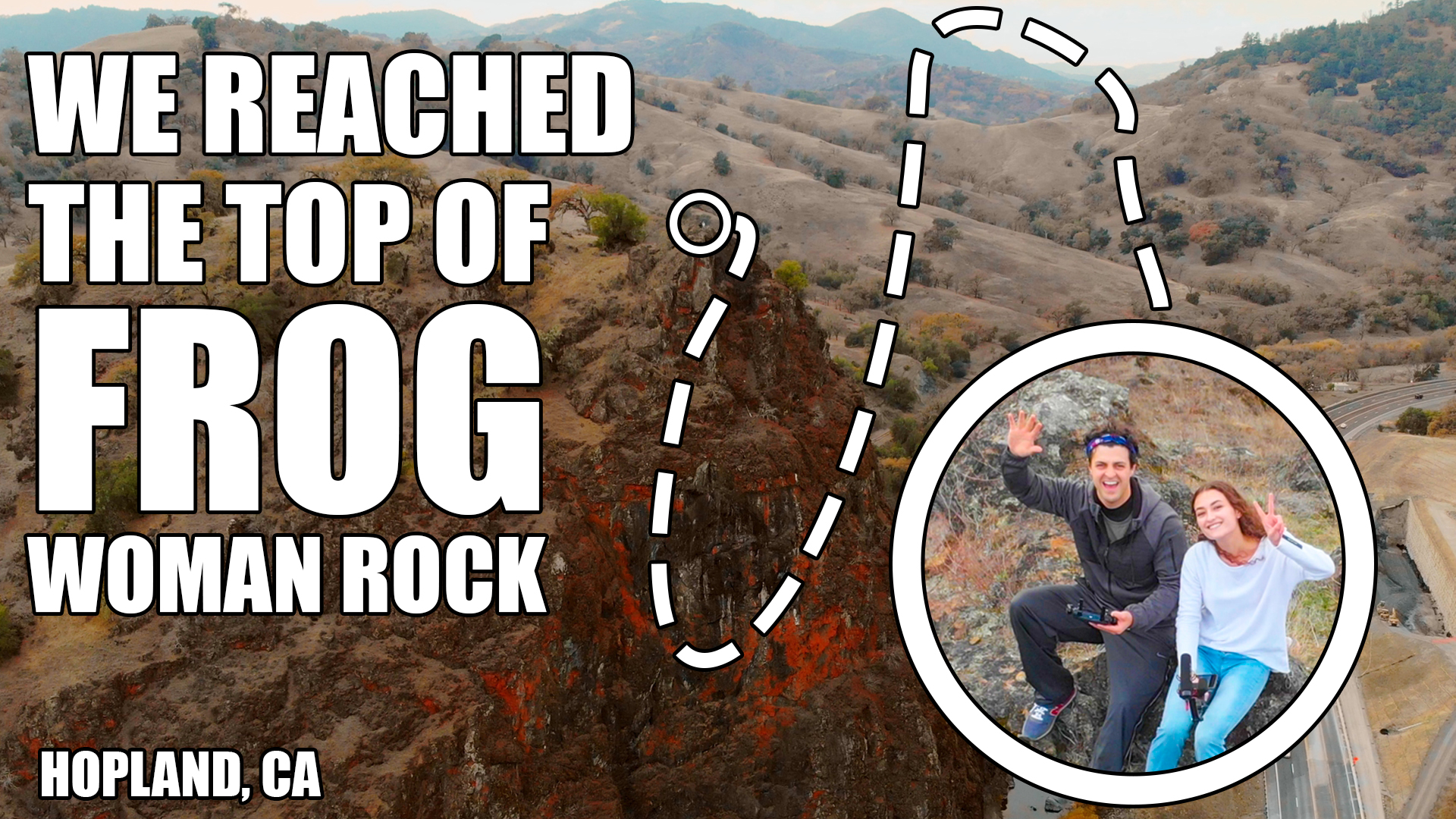 We Reached the Top of Frog Woman Rock | Hopland California Vlog