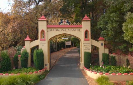 Madrona Manor Entrance